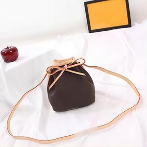 10A Top Original Designer Berühmte Handtaschen NEONOE Umhängetaschen Noe Leder Eimer Tasche Frauen Blumen Druck Umhängetasche Geldbörse