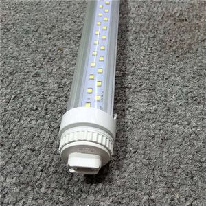 T8 LED أنابيب مزدوجة PCB 1ft 30cm 10w 10w AC85-265V Lights FA8 R17D SMD2835 واحد دبوس واحد مصابيح الفلورسنت تدور 250 فول