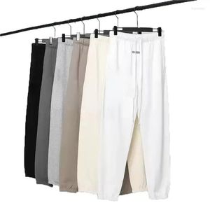 Men's Pants Mens Joggers Casual Designer High Quality Fashion Solid Color Letter Trousers Elastic Waist Street Style Men Long PantMen's Boun