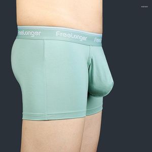 Underpants Super Big Penis Underwear Oversized Bag Men Panties U Shaped Lingerie Sexy Short Free Relax Pouch Fashion Male Letters Boxer