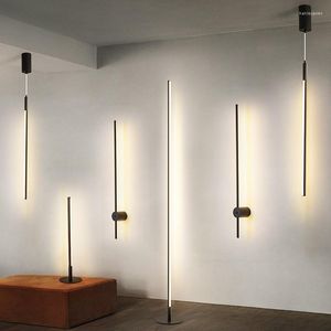 Floor Lamps Minimalist Line Art Led Living Room Modern Vertical Stand Light Table Lamp Wall Sconce Hanging Lights Home Decor