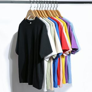 Men's T Shirts Sale By Pack Of 3- Casual Plain Cotton Men White Purple Short Sleeve 2023 Summer Oversized Streetwear Tshirts BD129