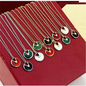 Stainless Steel Love Pendant Necklace Fashion Necklace Ca Amulet Necklace Woman Man Lover Necklace