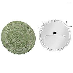 Bordmattor 1 PCS Smart Robot Vacuum Cleaner Home Office Ing 4 bitar av halkfri anti-skala tvättbara placemats