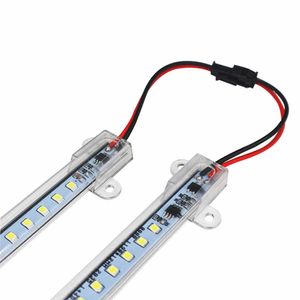 LED -remsor AC 220V LED -stånglampor 20 cm 30 cm 40 cm 50 cm ljusstyrka styva striplampor LED -lysrör 5st/parti P230315