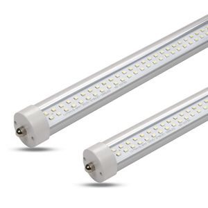 T8 LED أنابيب مزدوجة PCB 2ft 60cm 18W AC85-265V Lights FA8 R17D SMD2835 واحد دبوس واحد مدونة مصابيح الفلورسنت 250 فول