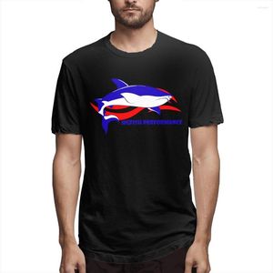 Men's T Shirts Jigfish Performance America Short Sleeve T-shirt Summer Tops Fashion Tees