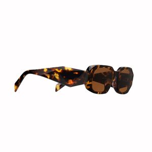 5A Sonnenbrille PR SPR17W SPR17Y Symbole Brillen Rabatt Designer-Sonnenbrille Acetatrahmen Brillen für Damen Herren mit Brillentasche Box Fendave