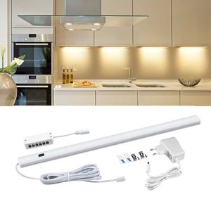 Tiras de LED 5W 6W Sensor de varredura de varredura de mão de 7W Luz de barra de led de 12V Lumin LED Tubo Lumin Lâmpada de movimento LED Lâmpada de cozinha 30cm 40cm 50cm P230315