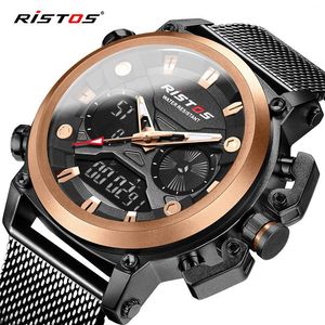Armbanduhren Ristos/li Spindle (9399 Marke – Sport-Herrenuhr, Modenschau, multifunktionale wasserdichte Herrenuhr