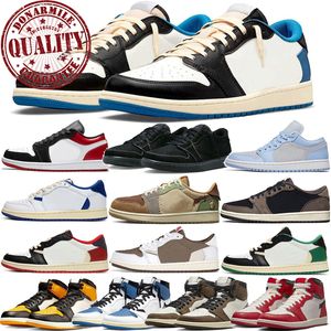 nero fantasma 1s scarpe da basket oliva 1 basso perso e ritrovato moka inverso scuro frammento stella marina università blu chicago scarpe da ginnastica da uomo taglia grande us 13 14