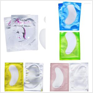 False Eyelashes 20/50 Pairs Eyelash Extension Paper Patch Grafted Eye Stickers Under Pads Lint Free Hydrating Patches