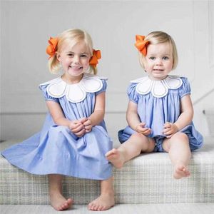 Girl's Dresses Newborn Baby Girls Dress Kids Cute Spain Clothes Infant Ruffles Boy Romper Jumpsuit Summer Toddler Girl Pink Dresses