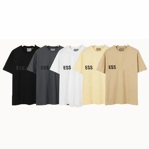 ESS Moda Tişörtleri Ekip Boyun Rahat T-Shirt Erkek Kadın Üstleri Eğlence Tarzı Yaz Kısa Kollu Mektup Gömlek 3XL 4XL 843460142