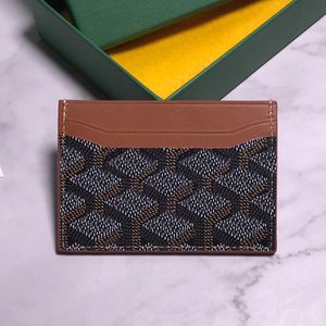 Designer Women Card Holder äkta läder Passport Men Purse Handbag Luxury Single Wallet Holders Coin Mini Walls Key Pocket in2927