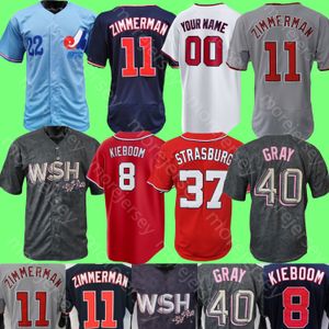 Beyzbol Jersey CJ Abrams Josiah Grey Stephen Strasburg Luis Garcia Carter Kieboom Dominic Smith Robles Corbin Edwards Jr. Gore Garrett