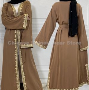 Ethnische Kleidung für Frauen, afrikanische Abayas, Türkei-Kaftan, Stickerei, muslimische Gebets-Cardigan-Kleidung, reines Kaftan-Abendkleid für den Nahen Osten, islamisch