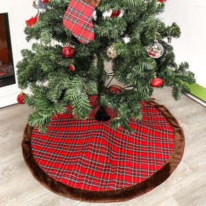 Dekoracje świąteczne 120 cm Tree Tree Spódnica Maty podłogowe do salonu Pad Pad Cover Xmas Decoration Decor Home