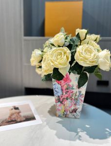 Blumen in limitierter Auflage, Unisex-Geldbörsen, französische Vintage-Vasen für Herren und Damen, Heimdekoration, Designer-Accessoires, Geldbörsen, Aufbewahrungsbox, Geschenk