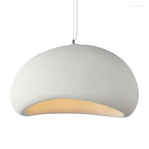 Подвесные светильники Nordic Minimalist Wabi-Sabi Wind Led Обеденные светильники Lustre Home Decor Барная лампа Спальня Лофт Подвесной светильник