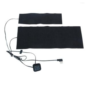 Hunting Jackets 1 Set USB Charged Clothes Heating Pad 5V 8W Carbon Fiber Warmer Electric Pads For Vest Jacket