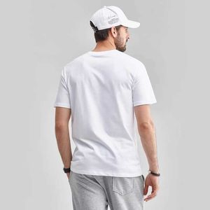 Itália masculino designers femininos camiseta de algodão jacquard bolso de manga curta manga de gola de rua de gola de rua branca Branca de camisetas pretas camisetas