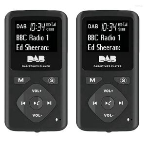 DAB/DAB Digitalradio Bluetooth 4.0 Personal Pocket FM Mini tragbarer Kopfhörer MP3 Micro-USB für Zuhause