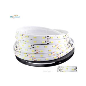 Led Strips Anon Strip Light 5630 Dc12V 5M 300Led Flexible 5730 Bar Super Brightness Nonwaterproof Indoor Home Decoration Drop Delive Dha6S