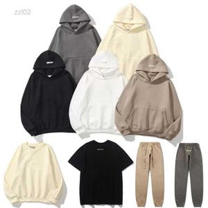 Herren Hoodies Sweatshirts 2023 ESS Hoodie Herren Hoody Designer Streetwear Pullover Qualität Kapuzenoberteile Kleidung S-XL1