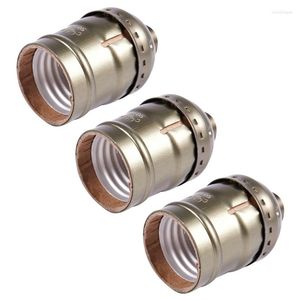 Vintage Lamp Light Base Socket Holder Adapter E27 Bulbs -Suitable For Bare Bulb Features No Wire Switch