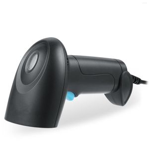 Handheld Barcode Scanner Reader QR PDF417 Przewodowy pistolet skanujący dla sklepu i kasjera supermarketu