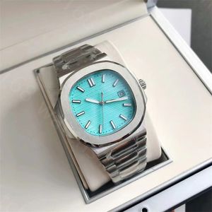 Mens Watch Designer Watches High Quality 40mm Nautilus 5711 Lens Boutique Steel Strap Designer Watches For Men Wholesale Date Gift Watch Diamond