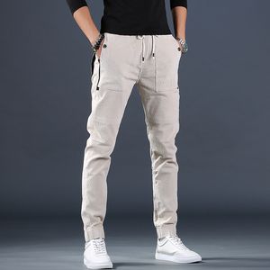 Męskie spodnie jesienne spodnie sztrutarne Mężczyznowe mody swobodne joggery spodnie 230320