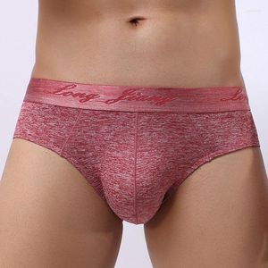 Unterhosen Herren Sexy U Convex Pouch Briefs Bequeme atmungsaktive Sex Cock Unterwäsche Elastische männliche Höschen