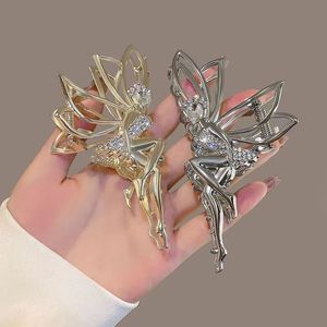S3517 Fashion Jewelry Barrettes Angel Metal Hairpin for Women Hair Clip Big Shark Clip Bobby Pin Lady Girl Head Barrette Hair Accessories