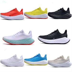 Designer One Running Running Sapatos Atléticos Botas locais Clifto Hokas Carbono Shadow Triple Black Harbor Rock Lunar Rock Menino Menino Treinadores Designer de Rodovias Mulinas