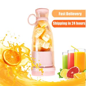 Fruktgrönsaksverktyg AnyoFA 500 ml Glass Färsk juice Blender Mini Hand Food Processor Smoothie Portable Electric Mixer Maker Home Appliance 230320