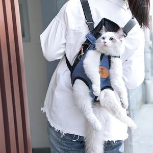 Capas de assento de carro de cachorro portador de hoopet para cães backpack malha de malha ao ar livre produtos de viagem de ombro respirável sacos pequenos gatos pequenos