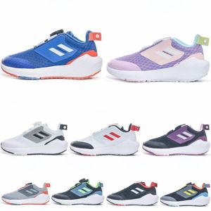 Barnskor EQ21 utomhus run skor pojkar boa flickor springa sneakers mesh ungdomar barn tränare mjuk kärna småbarn barn förskolan sportsko casual löpare svart sneaker