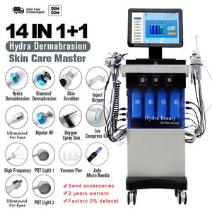 2022 Hydrofacial Oxygen Therapy Facial Machine Suitable For Acne Treatment face rejuvenation Skin Care Whitening Anti Aging