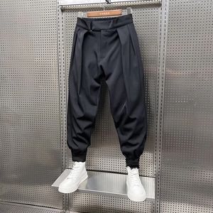 Pantaloni da uomo autunno inverno harajuku con stivali martin pantaloni sciolti coreani casual homme western harem abbigliamento 230317