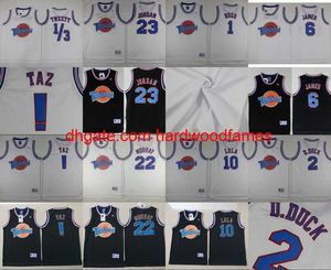 Space Jam Jersey Looney Tunes 1 Bugs Bunny 10 Lola Bunny 2 Daffy Duck Taz! Tweety Tweety Bird Bill Murray Michael Tordan Tunesquad Stiched