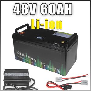 48V 60AH IP68 Bateria de íons de lítio à prova d'água 48V 1000W 2000W 3000W E BATERHA