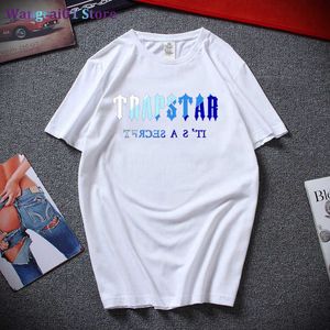 wangcai01 DIY T-Shirt Männer Frauen T-Shirt Sommer Einfarbig Top T-Shirt Ma Casual Stilvolle Kleidung London Kleidung Übergroße Modemarke Streetwear 0320H23