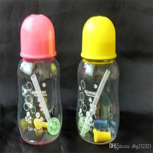 Wasserpfeifen Flasche Wasserpfeife Glasbongs Zubehör Glaspfeifen Bunte Mini-Mehrfarben Hand