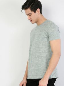 メンズTシャツコリンズ男性レギュラーフィットグリーンヘザー半袖TシャツファッションマンTシャツCL1041871