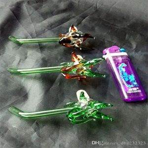 Hookahs Leading to take the glass bongs accessories Glass Smoking Pipes colorful mini multi-colors