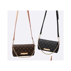 Sacos de compras de qualidade hobo toute shoder bolsa desinger famosa bolsa de couro genuíno mulheres bolsa favorita mm bolsas de entrega de gota dhad9