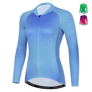 Racing Jackets UFOBIKE Cycling Jersey Women MTB Bicycle Team Shirts Men Long Sleeve Bike Wear Summer Cycle Clothes