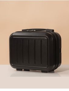 Suitcases Mini 14 -calowe bagaż podręczny Kobieta Moda Pudełko Przedmachowe Hasło Podarunek kosmetyczny walizka 230317